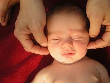 Learn infant massage at Hands On Health