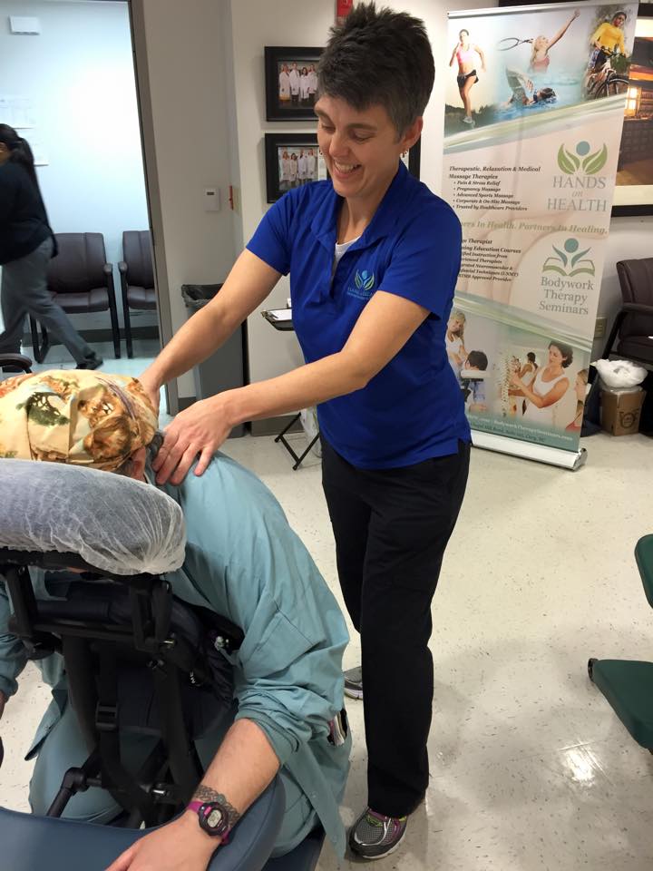 Complimentary Chair Massage - Hands On Health